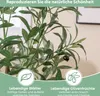 COSTWAY Sztuczne drzewo oliwne 130 cm, sztuczna roślina z Podgląd zdjęcia produktu 4