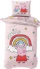 Bettwäsche Peppa Pig, Peppa Wutz, Smile 135x200 + 80x80 cm Produktbild-Vorschau 2