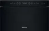 A front view of a black built-in microwave oven. Produktbild-Vorschau