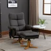 HOMCOM Relaxsessel mit Liegefunktion Massagesessel mit Produktbild-Vorschau 3