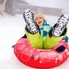 lot de 2 pneus de luge gonflables en PVC, Snow Tube bleu + Voir les images du produit 2