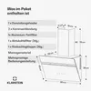 Klarstein Dunstabzugshaube Alina - 60-cm-Wandhaube, 600 Produktbild-Vorschau 7