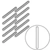 Pryžový napínací kroužek 130 x 5 x 5 mm - sada 10 kusů Náhled obrázku produktu 4