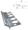 Renoplast Aluminium Treppenstufen-Profil V Harzboden, Produktbild-Vorschau 1