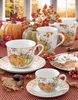 Tasse mit Untertasse HARVEST Herbst mit Kürbis für 370ml Produktbild-Vorschau 4