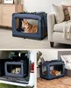 lionto Hundetransportbox faltbar, stabile Stoffbox mit Produktbild-Vorschau 2