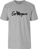 Huuraa Herren T-Shirt Go Vegan Blätter S Sport Grey Bio Produktbild-Vorschau 2