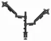 Gembird Adjustable Desk 2-Display Mounting Arm 17” Anteprima dell’immagine prodotto 3