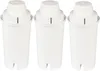 Three white water filter cartridges are arranged side-by-side against a white background. Náhľad obrázku produktu