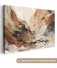 MuchoWow® - Leinwandbilder - Abstrakt - Kunst - Farbe - Produktbild-Vorschau 1
