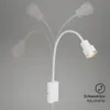 LED Wandleuchte Bettleuchte Touchfunktion Flexarm GU10 5W Produktbild-Vorschau 5