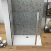 60x200cm Walk in Duschwand+40x200cm Flipper Panel + Produktbild-Vorschau 2
