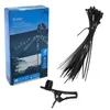 A product box for solar powered lights, along with a bundle of zip ties and a clip accessory. Náhľad obrázku produktu