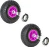2x Sackkarrenrad Luftrad 260x85 mm 3.00-4 60 mm versetze Produktbild-Vorschau 1