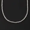 Kette ca.5mm Königskette vierkant glänzend Silber 925 60cm Produktbild-Vorschau 5