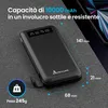 Extralink 10000 mAh Powerbank 4-in-1, USB-C, Micro-USB, Anteprima dell’immagine prodotto 10
