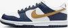 Nike Dunk Low "Midnight Navy Wheat" Blau, Größe: 39 Produktbild-Vorschau 1