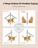 Chatière VEVOR Chatière adaptable aux largeurs de fenêtres Voir les images du produit 3