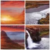 Gerahmtes Poster - Schwarzer Rahmen - Kirkjufell Wasserfall Produktbild-Vorschau 9