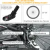 HOMCOM Fahrradanhänger Lastenanhänger für Fahrrad 40kg Produktbild-Vorschau 7