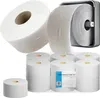 Toilettenpapier Jumbo Zellulose WEISS 12 Großrollen BIG Produktbild-Vorschau 1