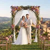 COSTWAY, arco da giardino in legno di abete, 160 x 60 x 216 Anteprima dell’immagine prodotto 9