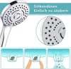 Duschkopf Handbrause mit Strahl Funktionen und Produktbild-Vorschau 3