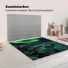 KitchenYeah© Herdabdeckplatte Nordlichter - Norwegen - Produktbild-Vorschau 3