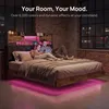 INONEFT Schwebendes Bett 140x200 cm mit RGB LED, Produktbild-Vorschau 8
