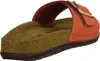 Rohde Damen Pantolette Leder Klettverschluss Memoryfußbett Produktbild-Vorschau 4