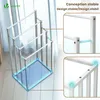 VOUNOT® Portasciugamani in metallo in piedi per il bagno, Anteprima dell’immagine prodotto 5