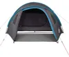 vidaXL Kuppel-Campingzelt 4 Personen Blau Wasserdicht Produktbild-Vorschau 5