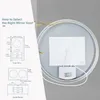 WISFOR Badspiegel met verlichting, 90 cm, ronde Productafbeelding-voorbeeld 12