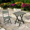 Tavolino pieghevole in plastica ADIGE 45 x 43 cm - verde Anteprima dell’immagine prodotto 5