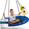WOLKENGLÜCK® Nestschaukel [Ø 110 cm] - Höhenverstellbare Produktbild-Vorschau 1