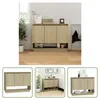 The Living Store Sideboard Sonoma-Eiche 97x31x75 cm Produktbild-Vorschau 9