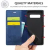 Galaxy S10 Hülle, Standfunktion Kartenfach Wallet Leder Produktbild-Vorschau 5