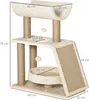 Kratzbaum Katzenbaum, inkl. Spielzeug und Katzenbett, 60 cm Produktbild-Vorschau 3