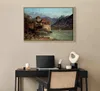 Italienischer Leinwand Leinwandbild - Chillon Castle 60x40 Produktbild-Vorschau 6
