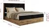 MKS MEBLE Boxspringbett WOOD CLASSIC, Komplett Set mit Produktbild-Vorschau 6
