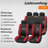 Upgrade4cars Autositzbezüge Set Universal | Produktbild-Vorschau 4