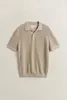 Gant Polo beige, 3-knöpfig, kurzarm Produktbild-Vorschau 4