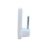 rewagi® 4 ganci adesivi bianchi - 28x19 mm - per tende café Anteprima dell’immagine prodotto 4