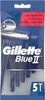 Gillette Blu II Rivestimento al cromo 5 unità Anteprima dell’immagine prodotto 7