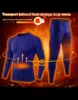 Herren Seamless Skiunterwäsche Thermounterwäsche Produktbild-Vorschau 8