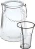 Glaswindlicht mit Henkel - Kerzenhalter Deko Ø14cm H18cm Produktbild-Vorschau 3