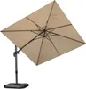 PURPLE LEAF Ampelschirm Twist 270 x 270 cm, Kippbar Produktbild-Vorschau 10