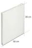 Hama Jumbo-Album Wrinkled, 30x30cm, 80 Seiten, Weiß Produktbild-Vorschau 4