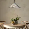 Pendelleuchte Metall Glas H: max. 182,8 cm in Bronze Antik Produktbild-Vorschau 6