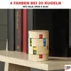 EUROtops Knobelzylinder aus Holz – Denkspiel mit 20 Kugeln, Produktbild-Vorschau 5